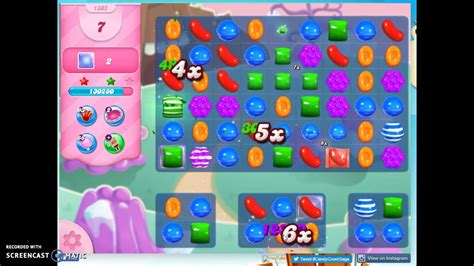 Candy Crush Level 1303 Audio Talkthrough 3 Stars 0 Boosters Youtube