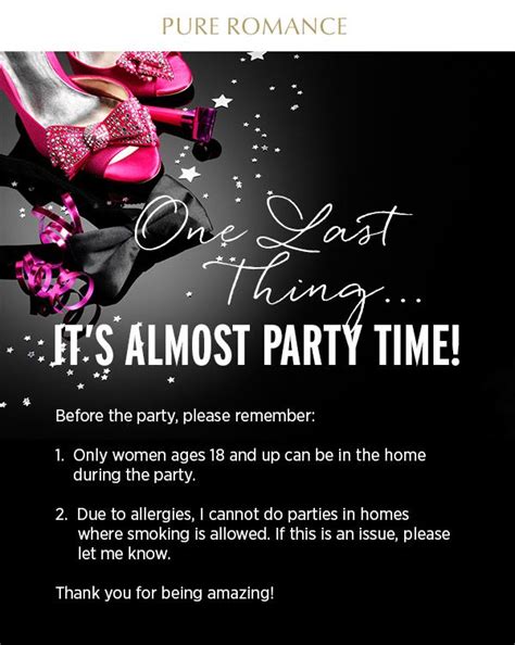 Party Planning Tips Pure Romance Pure Romance Pure Romance Party Pure Romance Consultant