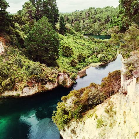 The Waikato River As It Begins Its Long Journey To The Coa Flickr