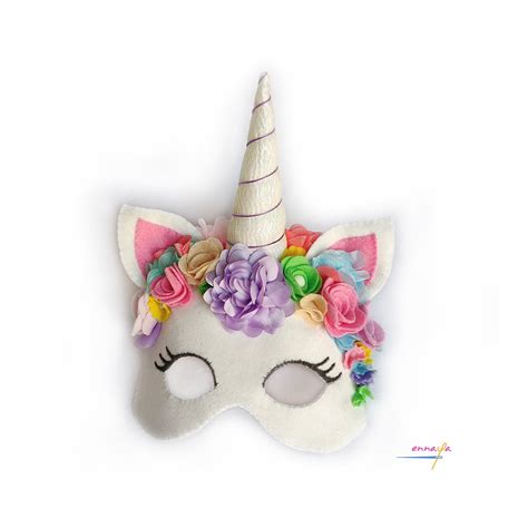 Unicorn Mask Halloween Felt Unicorn Mask T For Kids Unicorn