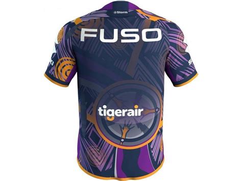 The melbourne storm 2021 home jersey has a blend of purple and navy print, and features a contrast yellow stripes and lightning bolts on the sleeve. Melbourne Storm 2018 Men's Indigenous Jersey