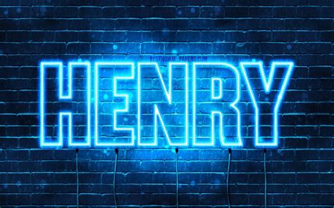 Download Wallpapers Henry 4k Wallpapers With Names Horizontal Text