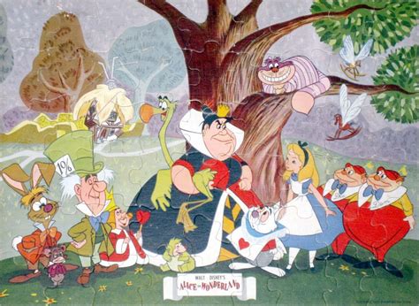Want to discover art related to alice_in_wonderland? Vintage Disney Alice in Wonderland: Jaymar Jigsaw Puzzle ...