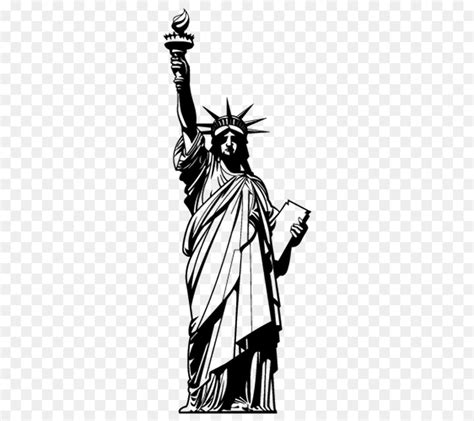 Download High Quality Statue Of Liberty Clipart Drawing Transparent Png