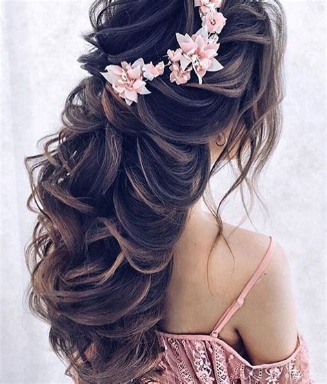 Unique wedding updo with hair wreath. Bridal Hairstyles Perfect for The Reception Party