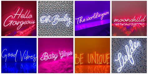 Build Your Own Neon Led Neon Sign Noalux Led Neon Signs ♡ Handmade