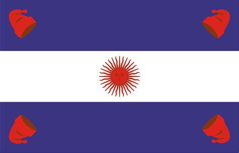 Flag Of The Argentine Confederation When Ruled By Buenos Aires R Vexillology