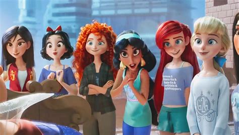 Wreck It Ralph 2 Merida And Ariel Are So Awesome😍😍😍 Disney Princess