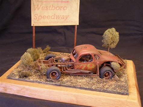 Westboro Speedway Scale Model Diorama Scale Models Toy Car Speedway