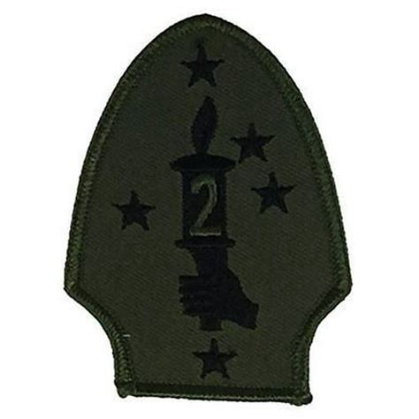 Usmc Second 2nd 2d Marine Division Mardiv Patch The Silent Second