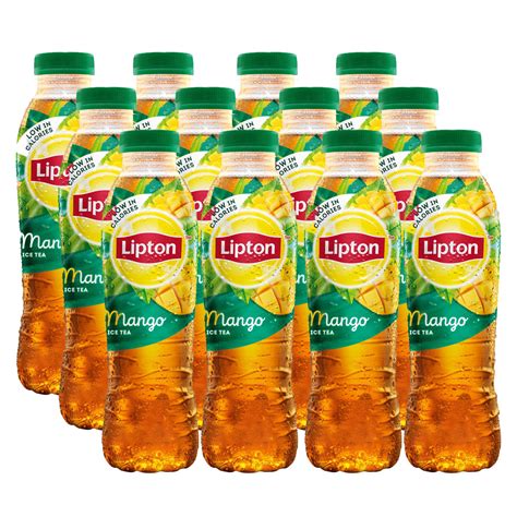 Liptons Ice Tea Mango Pet 12 X 500ml Bulkco