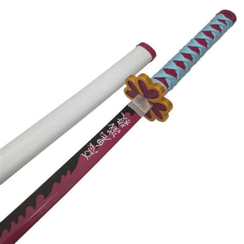 Kimetsu No Yaiba Mitsuri Kanroji Wooden Katana Knives And Swords Specialist