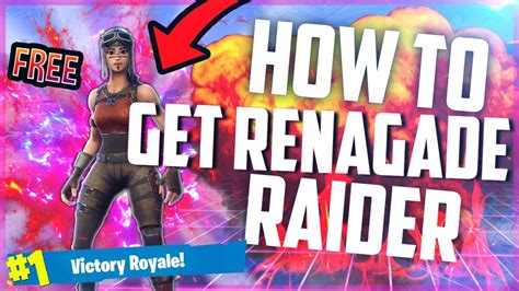 How To Get Renegade Raider In Fortnite Br In Game Youtube