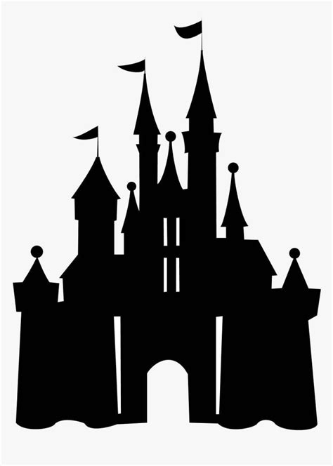 Cinderella Castle Sleeping Beauty Silhouette Disneyland - Disney Castle
