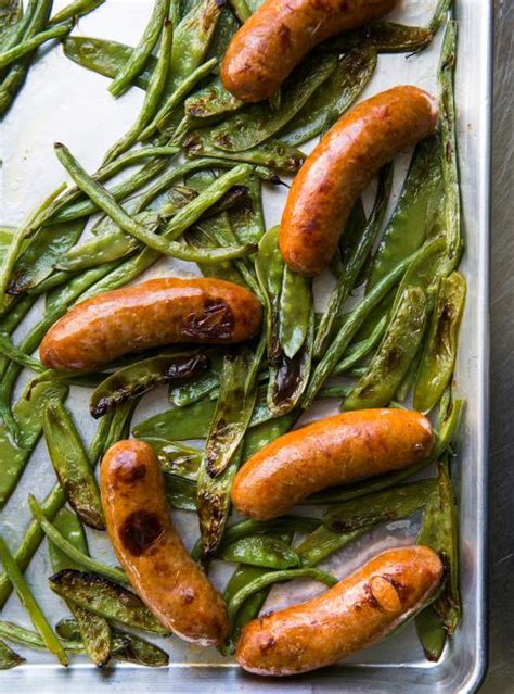 Baked Sausage With Green Beans Ricardo