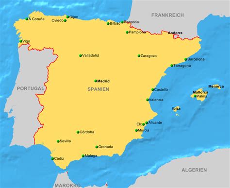 Esˈpaɲa], amtlich königreich spanien, spanisch reino de españa . Spanien - ReiseService VOGT