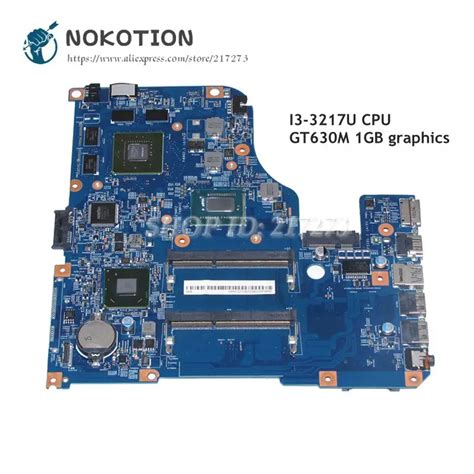 Nokotion For Acer Aspire V5 471 V5 571 Laptop Motherboard Nbm1d11007 48
