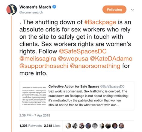 Backpage Pleads Guilty To Human Trafficking 5 Days After Womens March