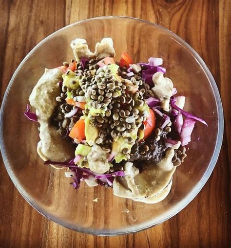 Now, spoon generous portions of vegetables and broth over the beans and. Shredded purple cabbage turmeric infused lentils black ...