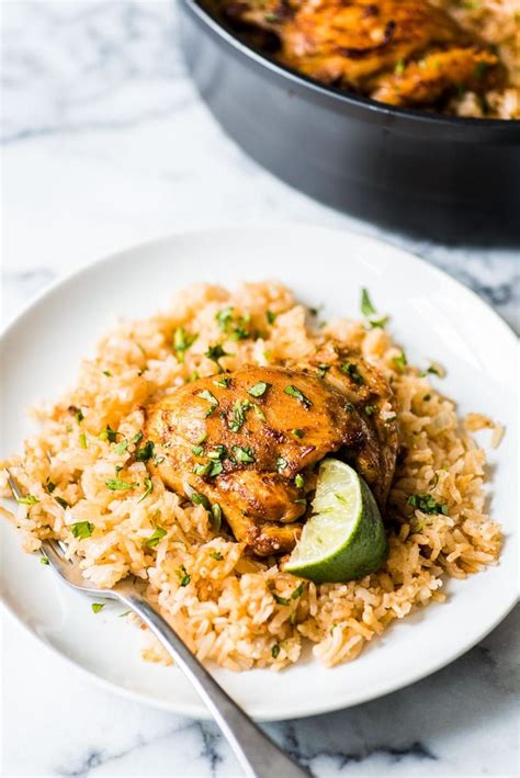 This was a relatively quick and easy recipe with leftover turkey! One Pot Mexican Chicken and Rice - Isabel Eats {Easy ...