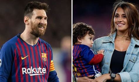 Lionel Messi Wife Meet The Stunning Brunette Cheering On The Barcelona