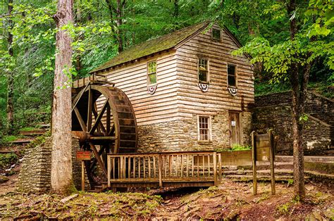 Rice Grist Mill Norris Dam State Park Tennessee Photograph By