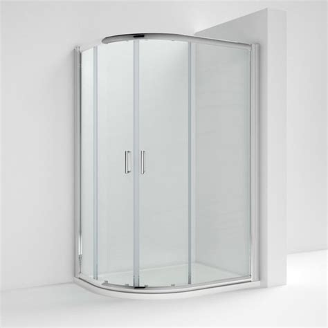 Nuie Ella Offset Quadrant Shower Enclosure With Handles 1200x900mm