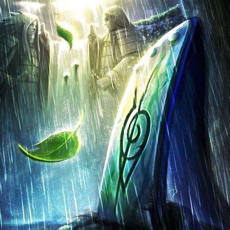 An Image Of A Green Umbrella In The Rain