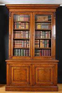 Victorian Oak Bookcase As006a1709 Sn2112 Antiques Atlas