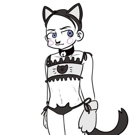 kawaii hitler cat keyhole lingerie know your meme