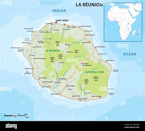 Reunion Island Map Hi Res Stock Photography And Images Alamy