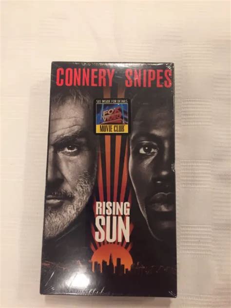 RISING SUN VHS Video Cassette Tape New Factory Sealed Sean Connery