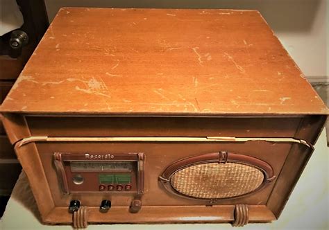 Antique Tubed Wilcox Gay Recordio Radio And 78 Record Cutter Reverb