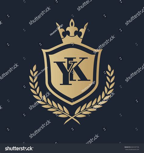 Yk Logo Stock Vector Royalty Free 604187726 Shutterstock