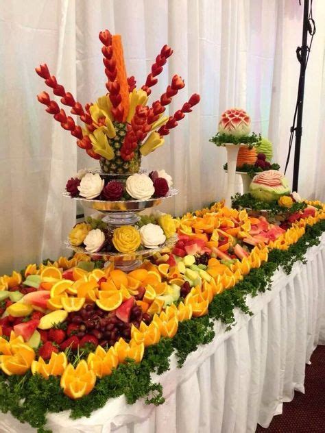 My Beautiful Fruit Display Wedding Fruit Tables Fruit Decorations