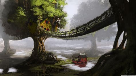 Treehouse Wallpapers Wallpaper Cave