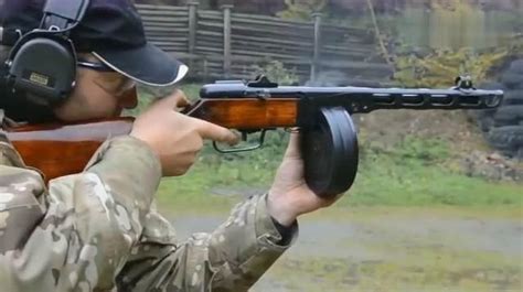 波波沙冲锋枪射击评测，也是二战名枪之一 军事视频 搜狐视频