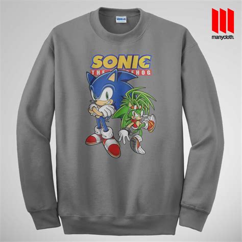 Hedgehogs coloring pages are excellent images of little animals whose back is entirely covered with needles. Sonic The Hedgehog Sweatshirt size unisex | by ManyCloth