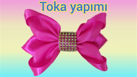 Fiyonklu Toka Yap M How To Make A Ribbon Bow Diy Youtube