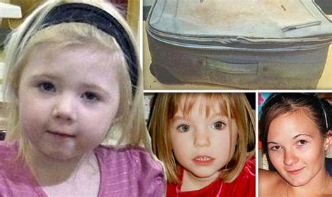 Madeleine Mccann Body Found In Suitcase Feared To Be Missing Briton Identified At Last Uk