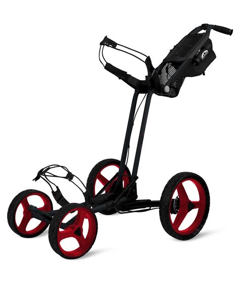 Sun Mountain 3 Rad Push Golf Trolley Pathfinder 4 Cart Black Red