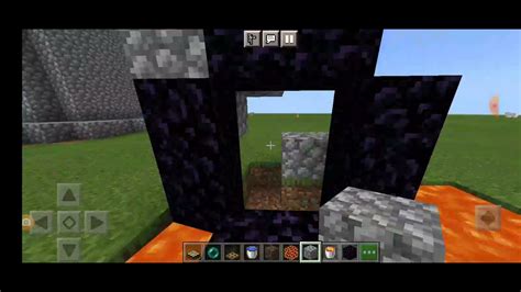 hur man gör en nether portal i minecraft youtube