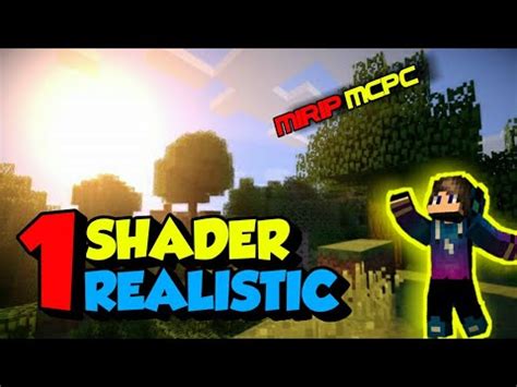 Minecraft Shader Realistic Anti Lag Chocapic Shader Youtube