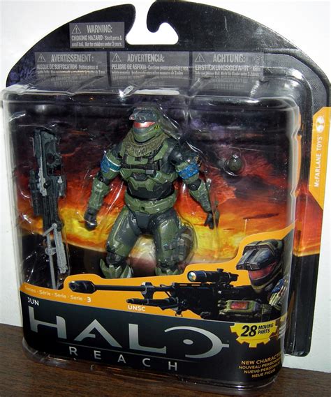 Jun Action Figure Halo Reach Series 3 Mcfarlane Toys