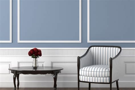 5 Stunning Ideas For Pairing Blue Walls And White Trim In Your Home