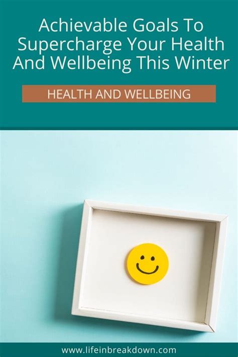 Goals To Supercharge Your Health And Wellbeing This Winter