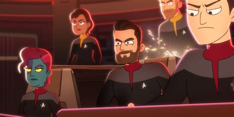 Star Trek Lower Decks Season Trailer Teases More Of Captain Riker