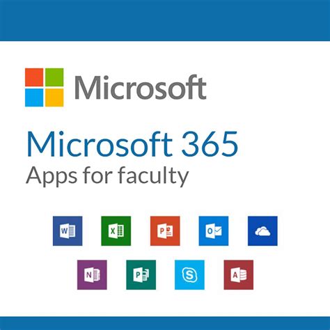 Microsoft 365 Apps For Faculty Annual Subscription School License
