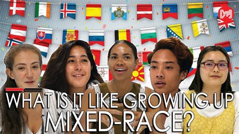 What Is It Like Growing Up Mixed Race Youtube