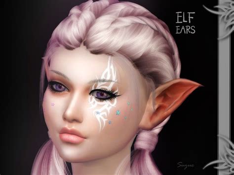 Elf Ears For Male And Female Sims Female And The Sims 4 Pc